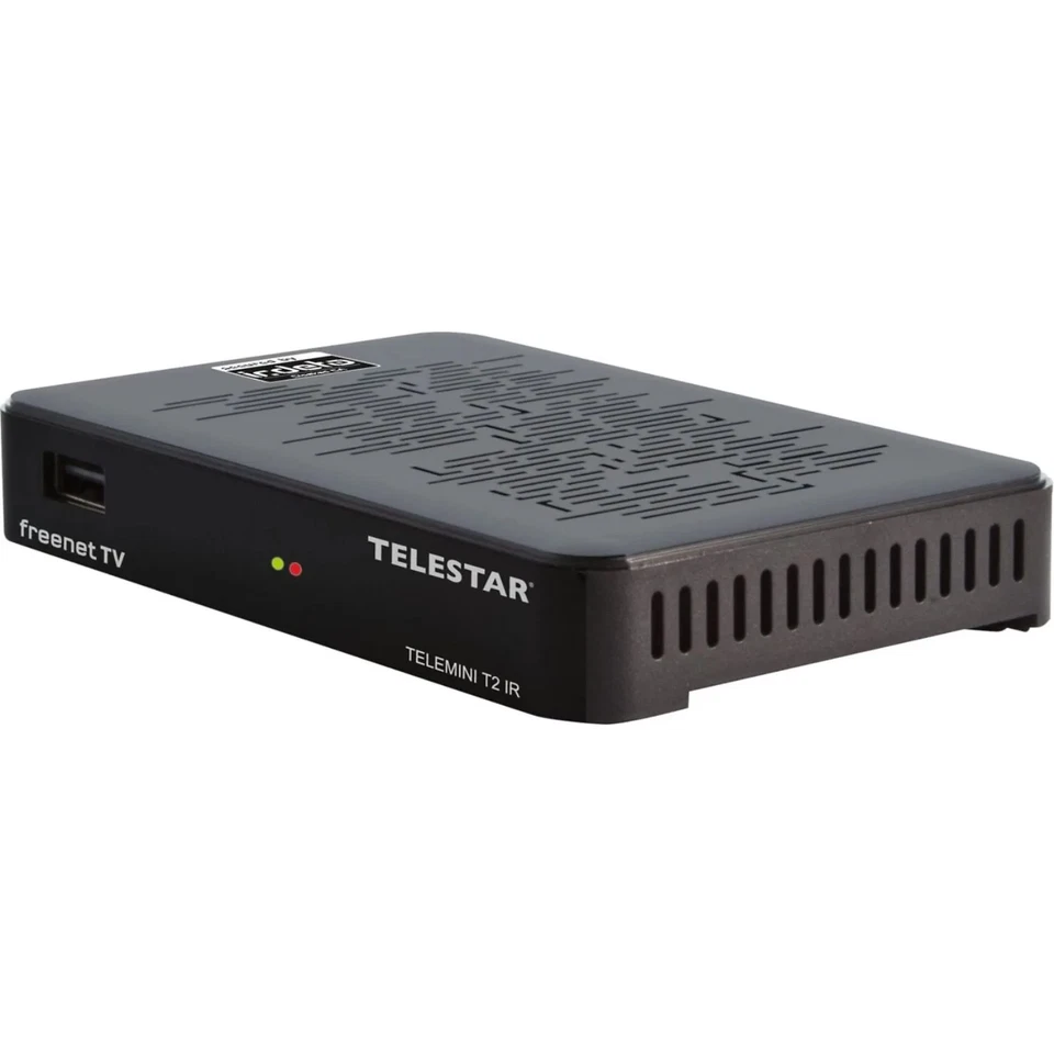 Telestar Telemini T2 IR | DVB-T2 HDTV-Receiver | Schwarz - Bild 2 von 4