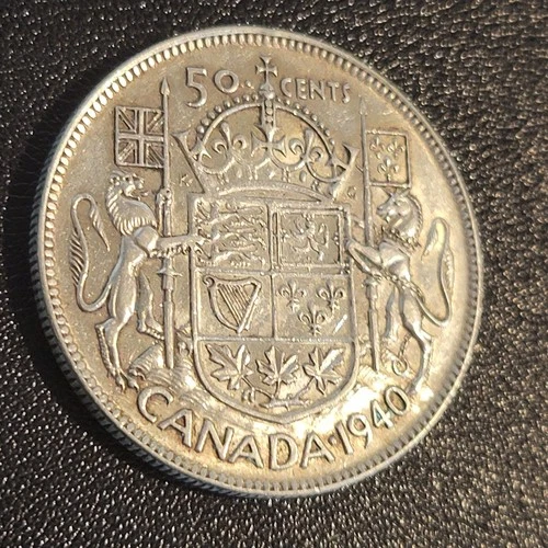 1940  50 Cents  Canada  George VI