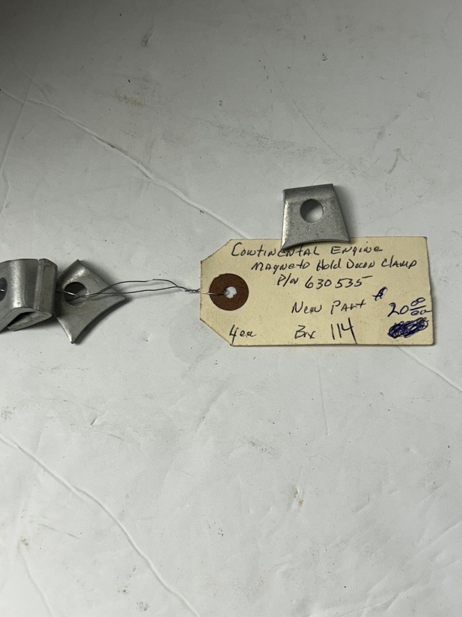 Continental Aircraft Engines Magneto Hold Down Clamp P/n