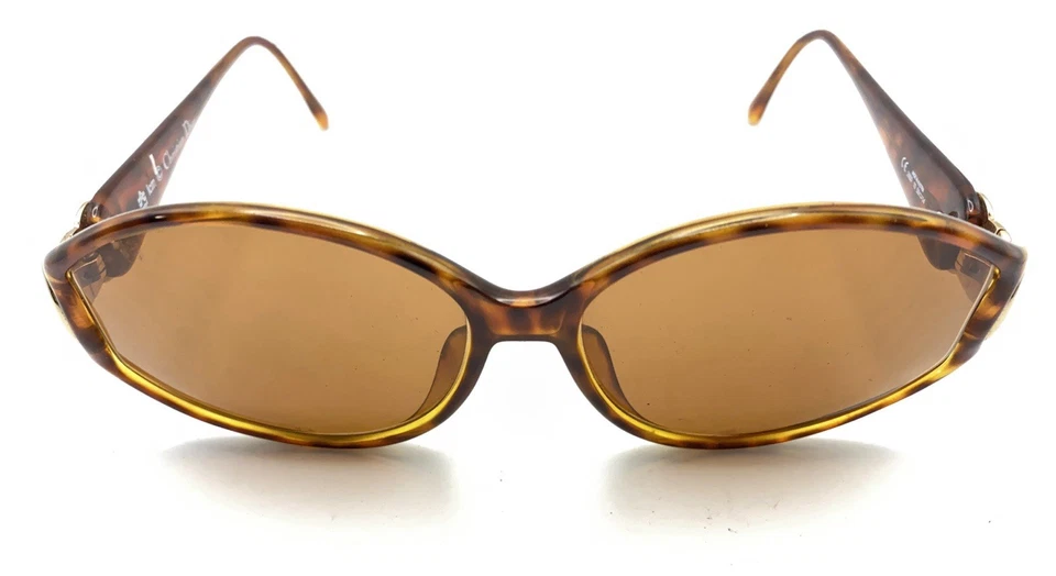 Gafas de sol Christian Dior 2850 10 marrón tortuga monturas 59-14 diseñador Austria Foto 3 de 4