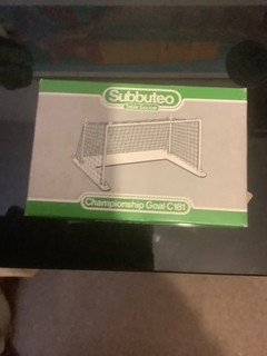 Subbuteo Table Soccer Championship Goals C181 Mint