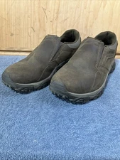 Merrell Moab Adventure Moc Slip-On Hiking Shoes Men's 10.5 Leather J91835