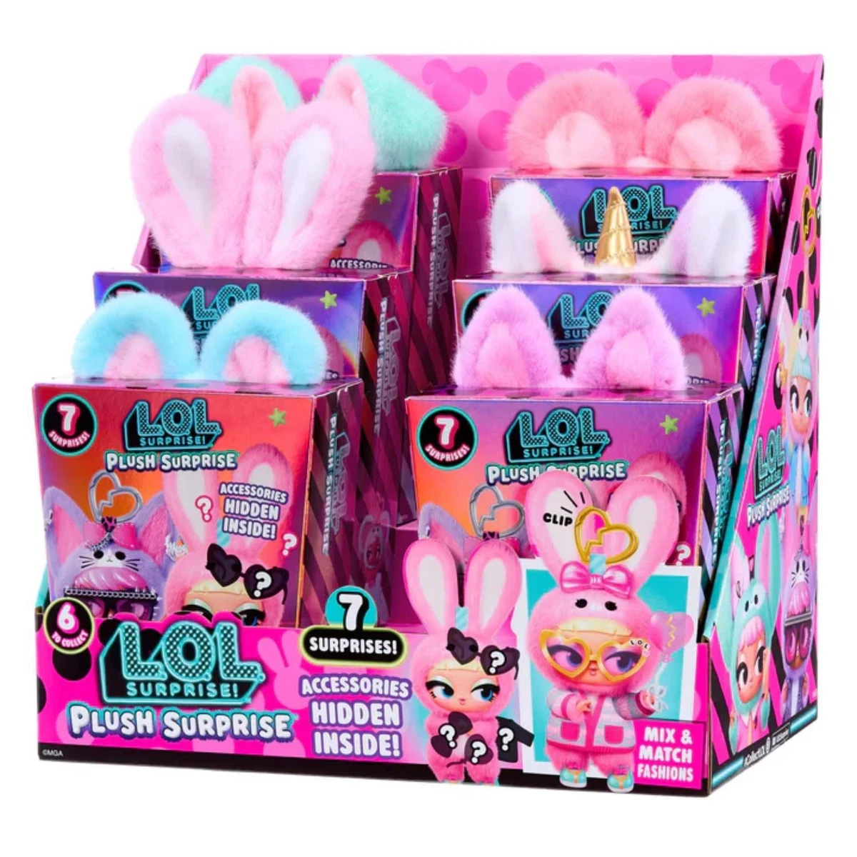 L.O.L. ¡Sorpresa! Muñecas sorpresa de peluche, colgantes, juguetes decorativos y regalos