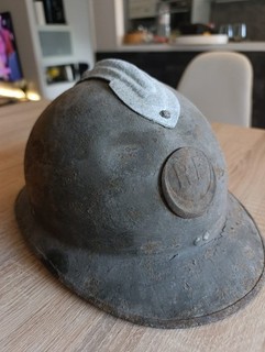 Casque Adrian Mle 26 Troupes d'Afrique Militaria ww2