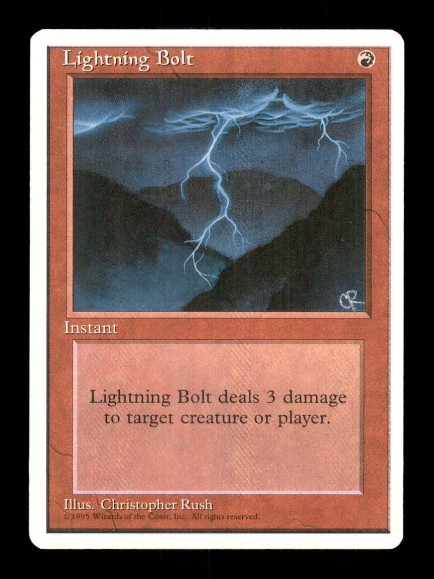 MTG Lightning Bolt LP Light Play Beatdown Box Set [4074]
