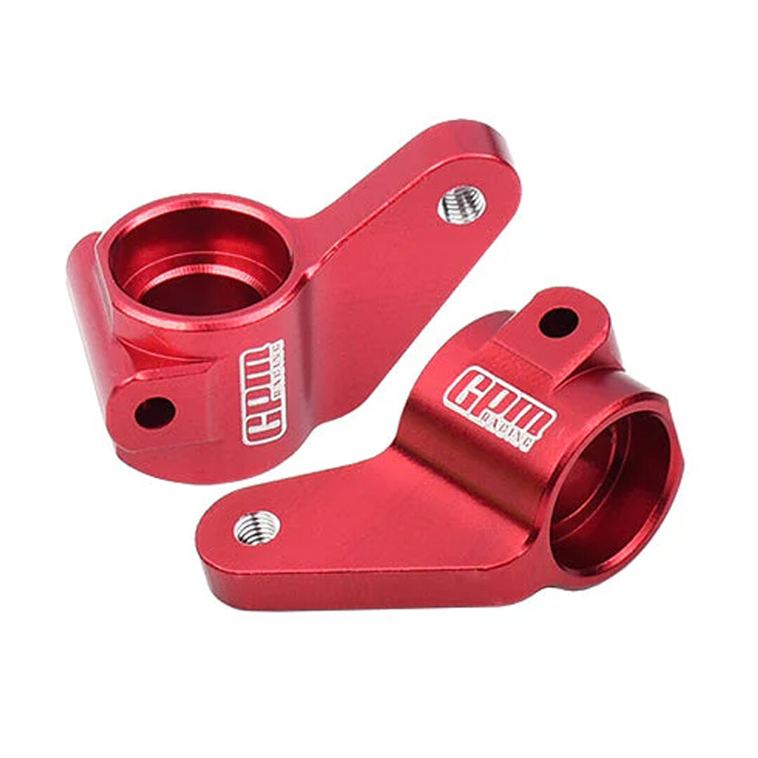 GPM Aluminum 7075 Alloy Front Steering Blocks Red for 2WD Slash