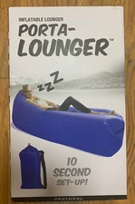 Inflatable Lounger Porta-Lounger Protocol NIB.  CAMPING, BEACH