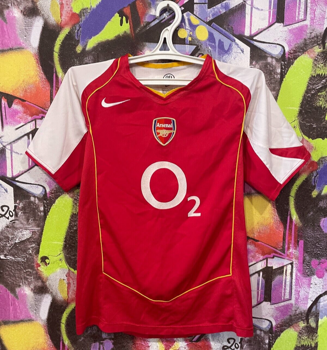 Arsenal FC Reyes #9 2004 2005 Home Football Shirt Soccer Jersey