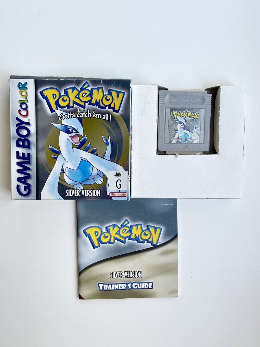 Pokémon Silver Version - Nintendo Gameboy Color GBC Boxed Pokémon Silver Version - Nintendo Gameboy Color GBC Boxed