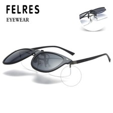 Men Women Polarized Flip Up Clip On Sunglasses UV Protection Driving Glasses Hot