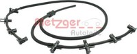 Metzger 0840082 Schlauch, Leckkraftstoff FüR Audi VW