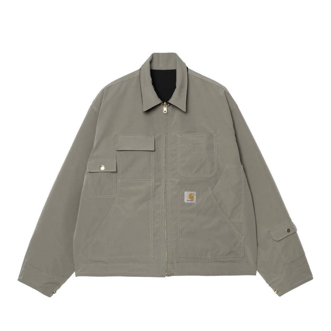 新品Carhartt Detroit Jacket L グレー Carhartt Detroit Jacket J97 MTL Gray XL Size Vintage Japan
