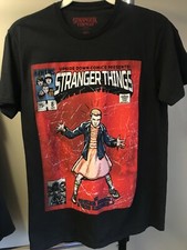 Stranger Things Eleven comic T-Shirt Medium