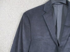 Calvin Klein Sport Coat Mens 44 R Grey Corduroy Business Casual Jacket