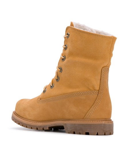 BOTAS DE MUJER TIMBERLAND AUTÉNTICAS DE PELUCHE PLEGABLES DE LANA TB08329R2311 - Imagen 4 de 5
