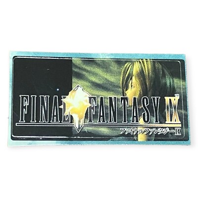 Sony PlayStation 1 PS1 Final Fantasy IX 9 F Vintage VTG 2000