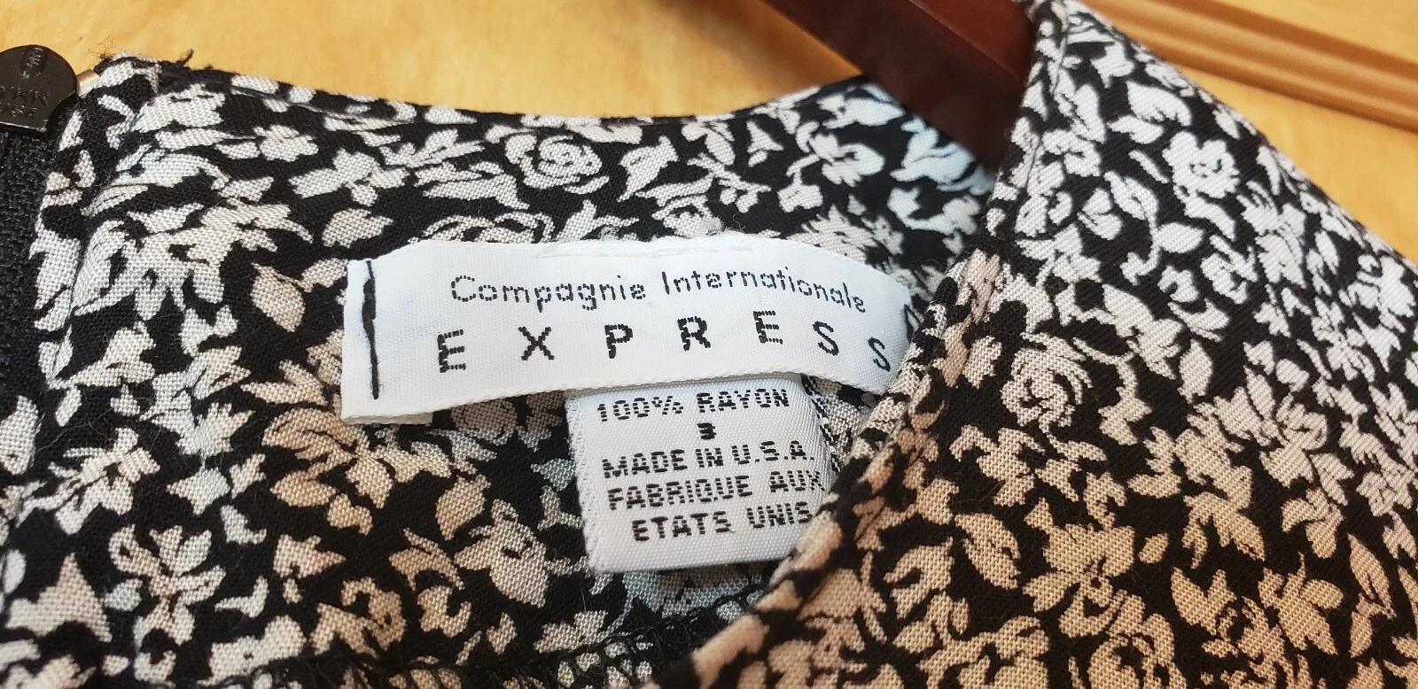 OFF WHITE ABITO DONNA COMPAGNIE INTERNATIONAL EXPRESS VINTAGE ANNI 80 90 DA COLLEZIONE...