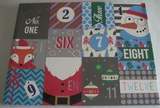 12 Days of Socks Advent Calendar Size S Shoe Sizes 5.5 - 8.5 NIB