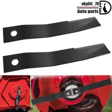 7556 Rotary Cutter Blades 27" x3/4" Lawn Mower Blades For Bush Hog, 2 Blade Set