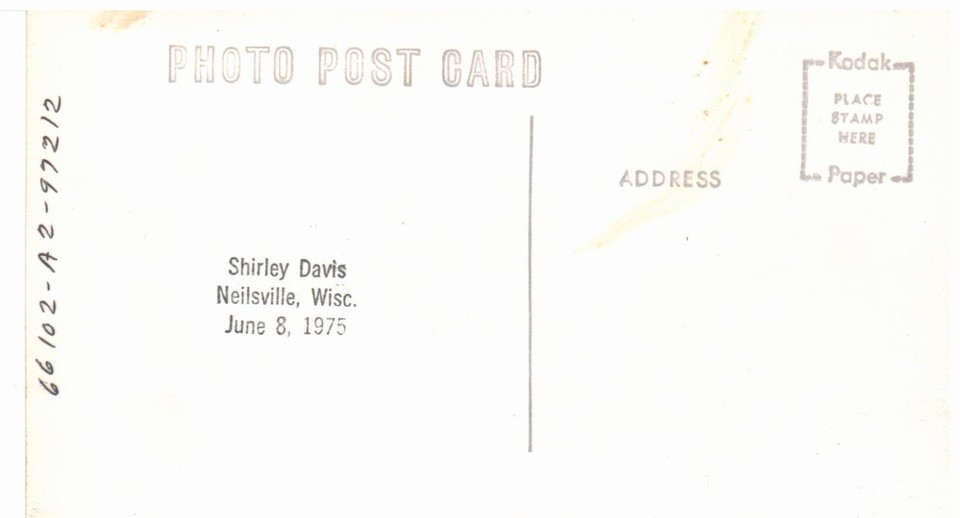 c. 1951 Real Photo Postcard Parish Court House, Napoleonville