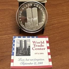 World Trade Center - God Bless America - Land of the Free 1oz Silver Bullion COA
