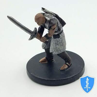 Earth Genasi Fighter - Elemental Evil #24 D&D Miniature