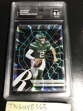 ZACH WILSON - 2021 Donruss Football Elite Series Rookies RC #ESR-ZWI  GMA 8.5 NM