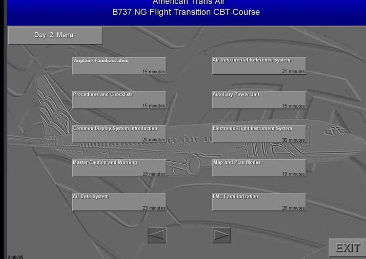 CBT] Computer Based Training For TR Boeing 737NG | EBay