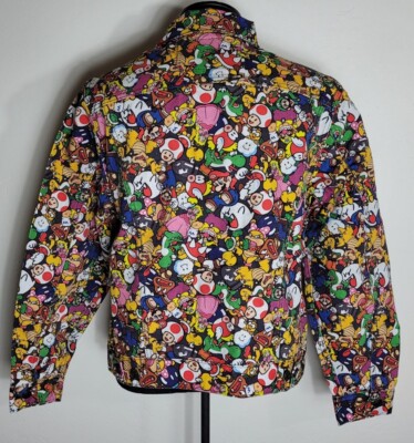 Levi's x Super Mario Mushroom Kingdom Graphic Denim Trucker Jacket