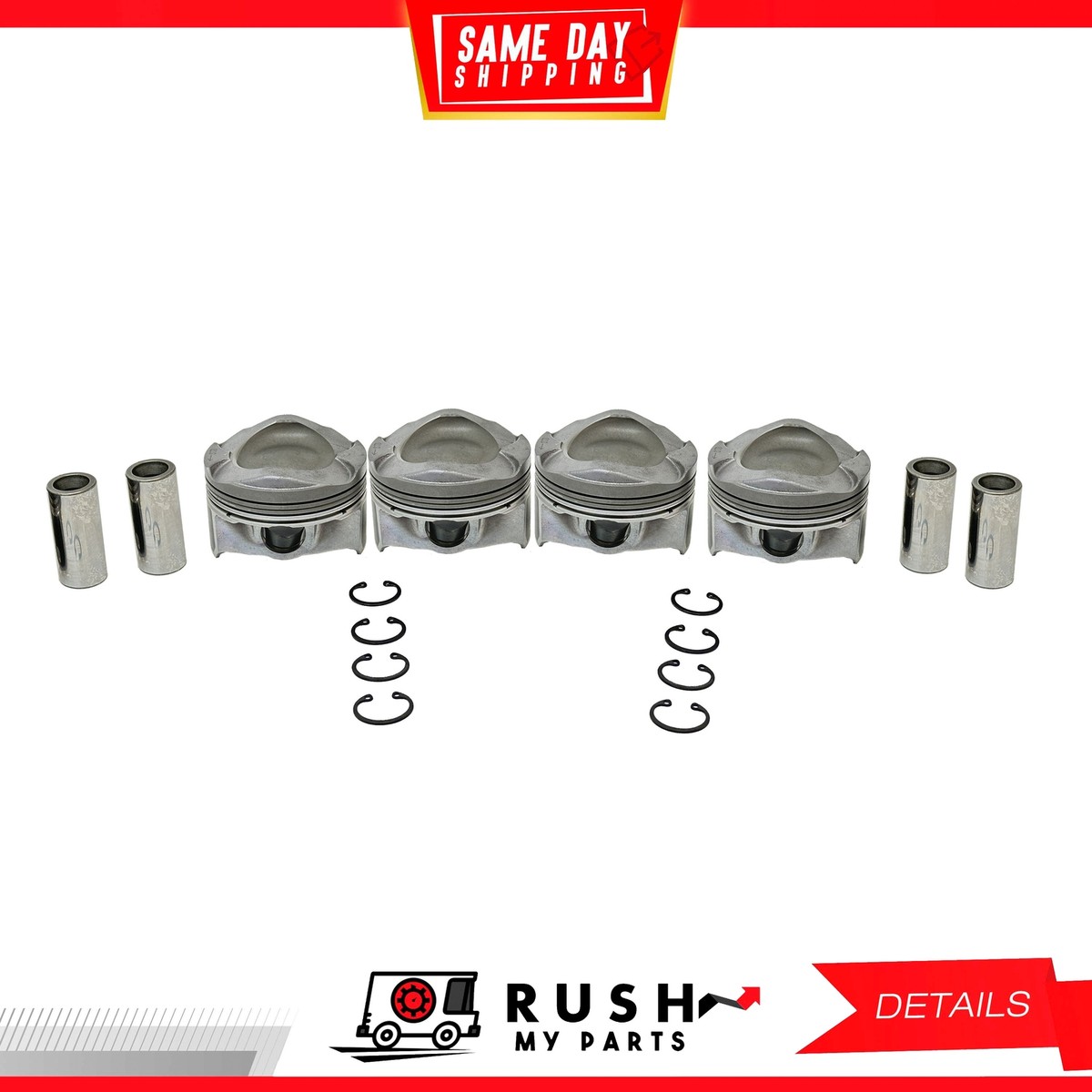 DNJ PR4312 Piston Ring Set Standard - Fits 2013-2020 Ford Escape, Fiesta, Fusion 1.5L-1.6L EcoBoost - View #12