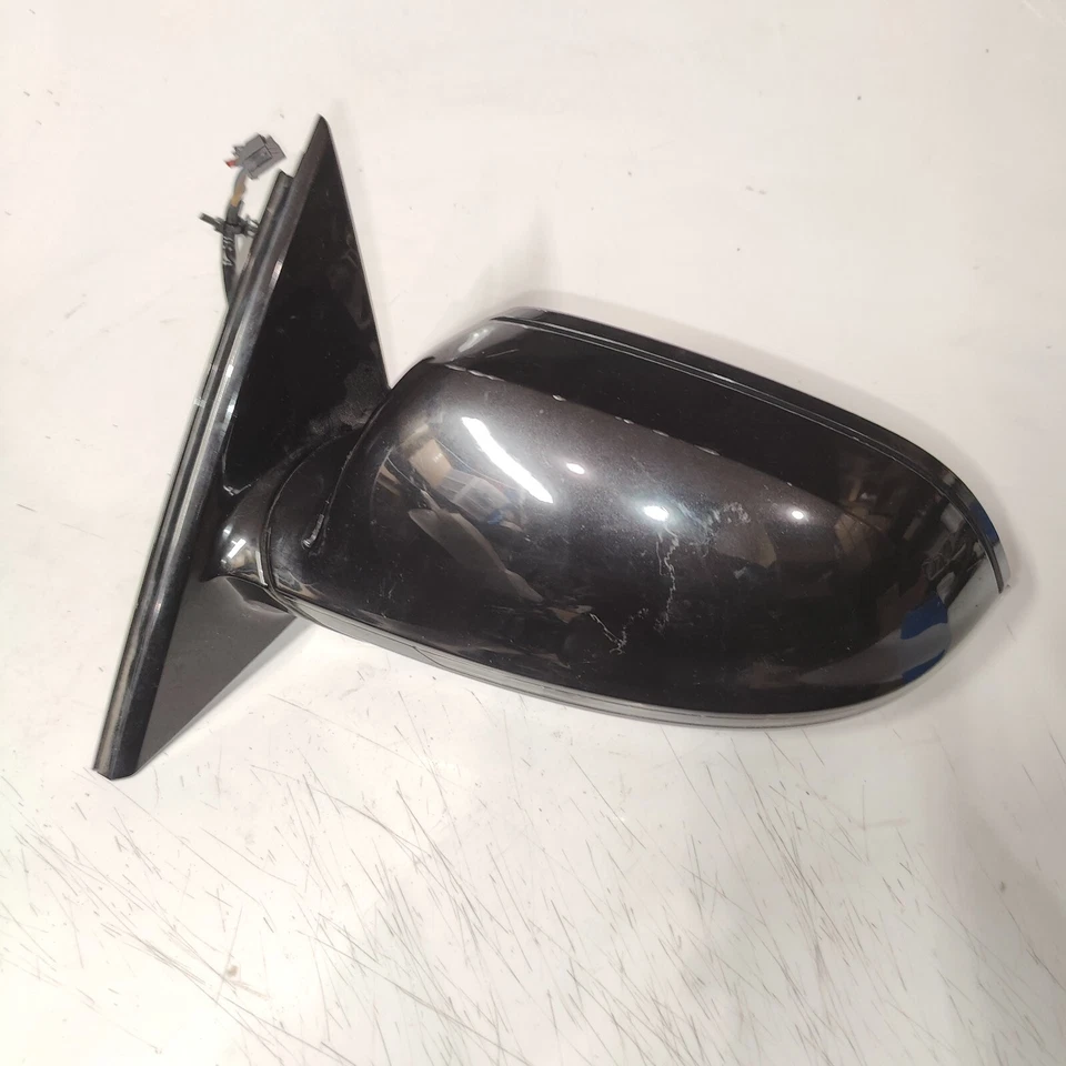 Conjunto de espejo retrovisor lateral izquierdo Audi A8 S8 2011-2015 negro térmico OEM Foto 3 de 4