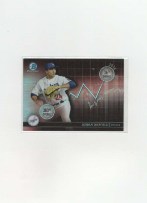 2016 Bowman Chrome Draft Dividends #DD-JS Jordan Sheffield 