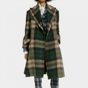 check coat womens