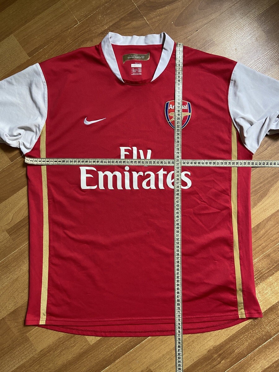 ARSENAL 2006 2008 HOME FOOTBAL SHIRT SOCCER JERSEY NIKE NIKE