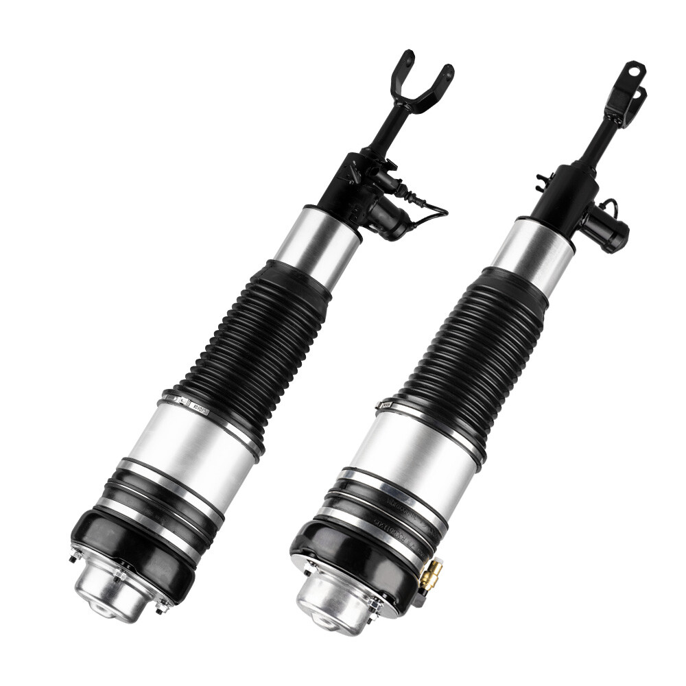 Pair Front Air Suspension Struts For Audi A6 Allroad Quattro C6 4F 2006-2011