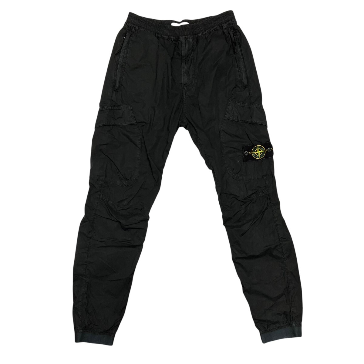 STONE  カーゴパンツ W28 ブラック 正規タグ付 STONE ISLAND カーゴパンツ ストーンアイランド ブラック W28 - メルカリ