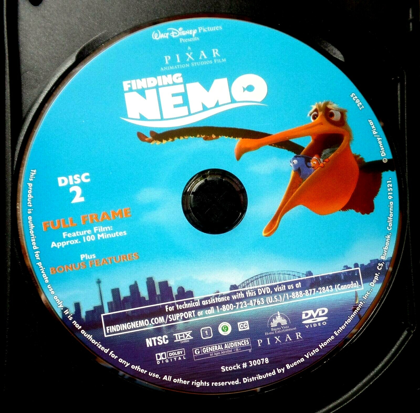 Opening To Finding Nemo 2003 Dvd Disc 1 Widescreen - slnojcv