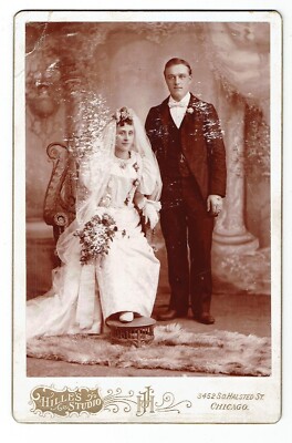 Jacob Hille Hille's Studio *Antique Original* Cabinet Photo