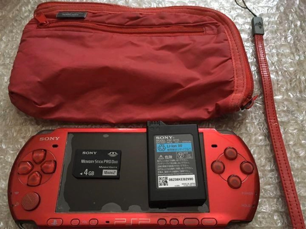 携帯用ゲーム機本体 SONY - PSP-3000 CARNIVAL RED Amazon.com: SONY PSP Playstation Portable Console JAPAN