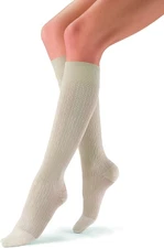 JOBST SoSoft Brocade Pattern Knee High Socks 20-30mmHg (Sand) Small