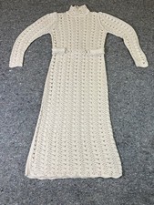 Zimmerman Concert Crochet Dress in Beige Wool Size 3