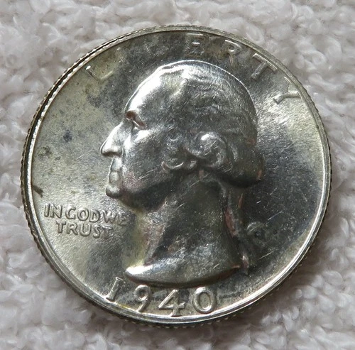 1940 Washington Quarter - GEM Proof