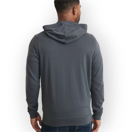 NWT Marine Layer Afternoon Hoodie SIZE M Grey Lightweight SambaSafety NEW - Picture 2 of 11