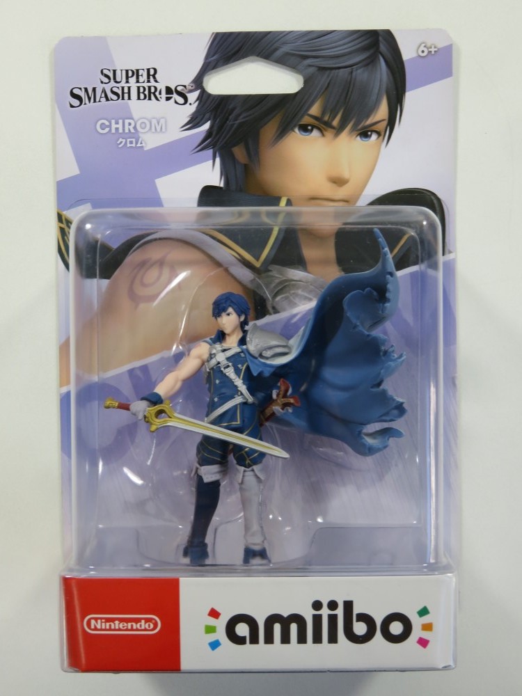 Amiibo Chrom original Super Smash Bros figurine de collection japonaise neuve
