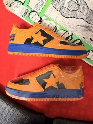 2005 A Bathing Ape X Marvel Comics  Fantastic Four/Human Torch  Bapesta Sneakers