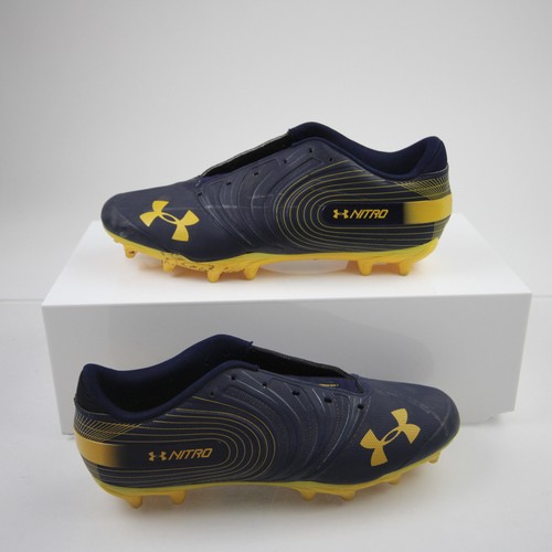 Under Armour Nitro Football Cleat Men's Navy Used 11