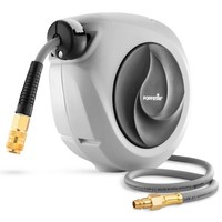 Poppstar Premium Automatik Druckluft Schlauchtrommel Mit 10M Hybrid Pvc Schlauch