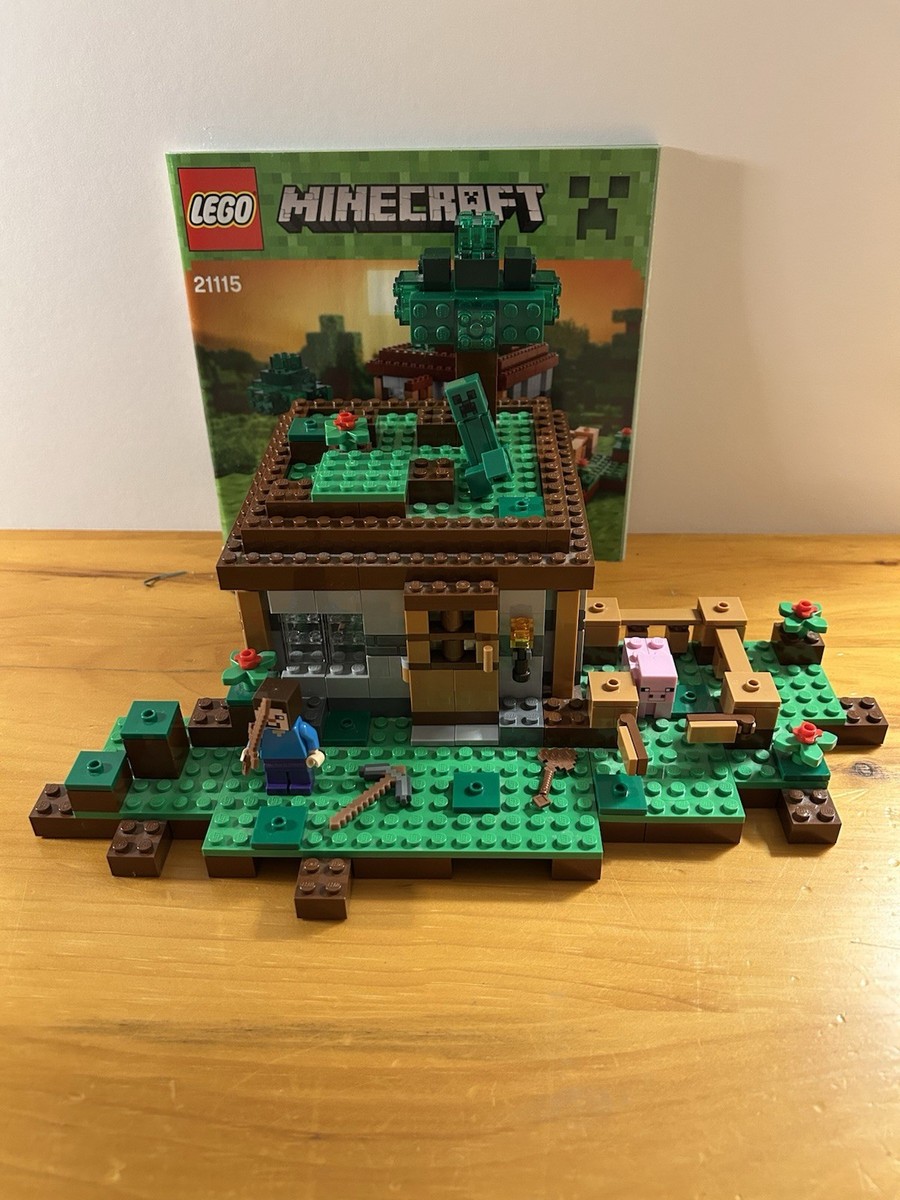 ナイナ Lego Minecraft The First Night 21115 100% Complete With Manual | eBay