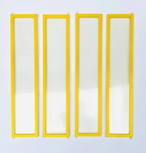 Vtg 1978 Barbie Dream House A Frame Yellow Replacement Wide Balcony Windows