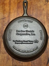 PeeDee South Carolina Electrical Co Op Cast Iron Skillet Lodge